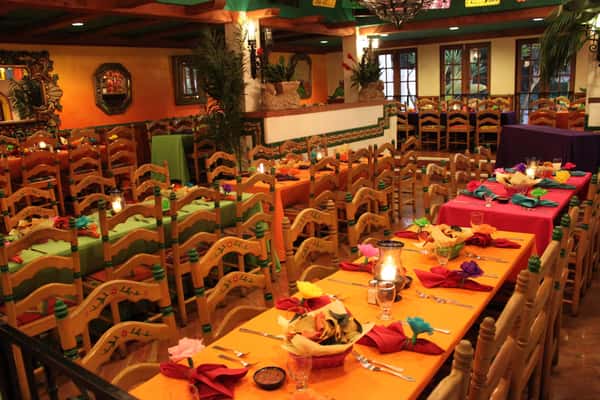 The Main Dining Room delights the senses with an ambiance reminiscent of a gracious hacienda deep in Mexico.