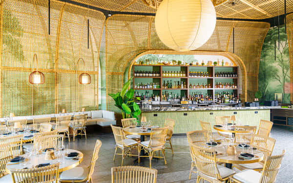 bamboo room