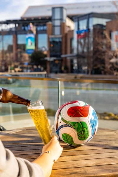 Beer and Soccer Ball