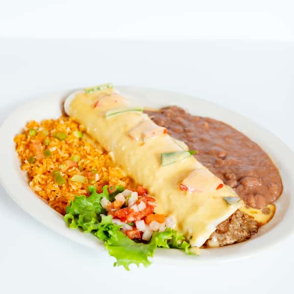 Picadillo Beef Fiesta Burrito