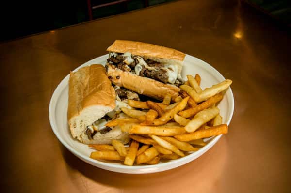 Steak & Cheese Combo Comes with fries