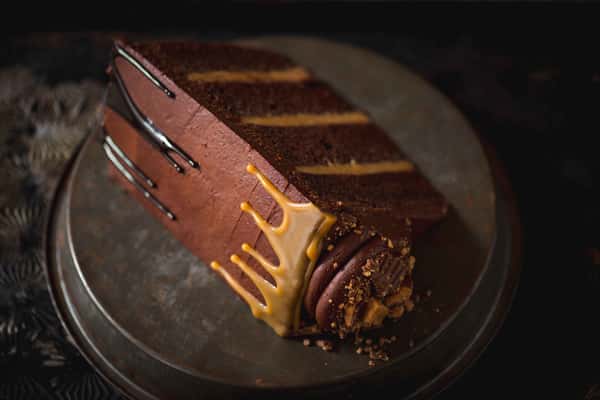 Chocolate Peanut Butter Explosion Cake