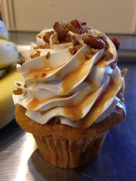 Bananas Foster Cupcakes NoRA Cupcake Company Cupcake Shop in