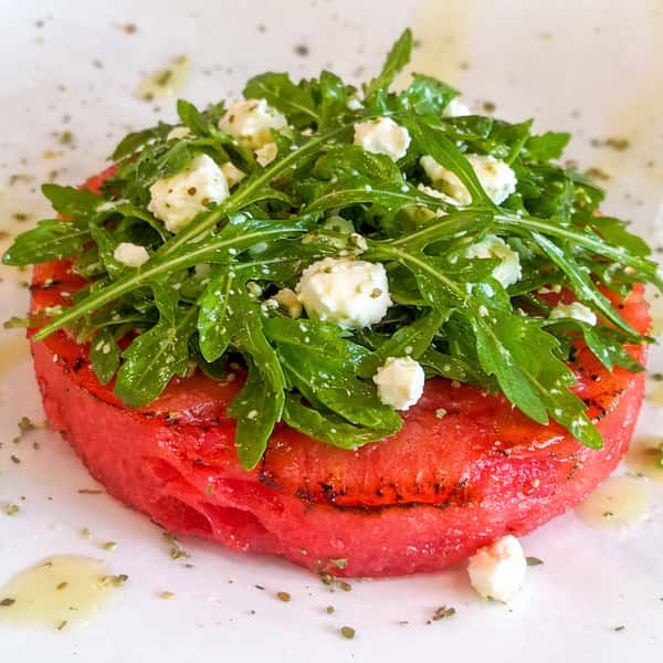 GREEK STYLE WATERMELON SALAD (SEASONAL)