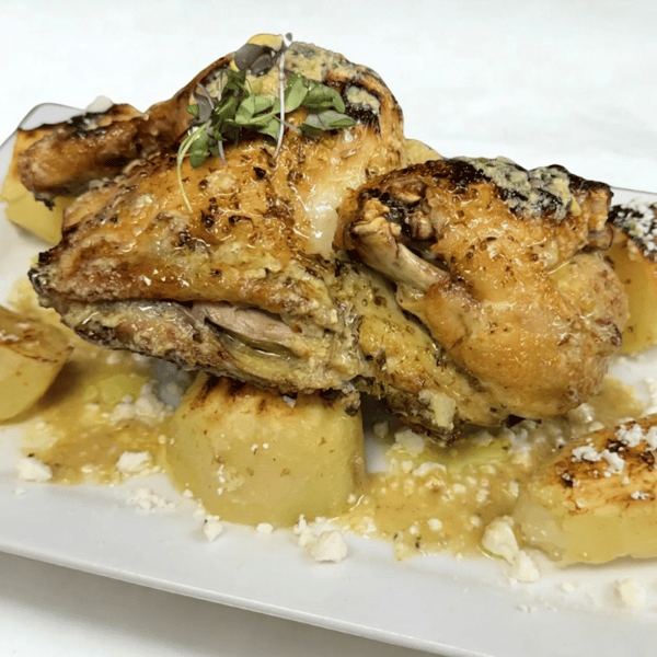 ORGANIC ROASTED GREEK STYLE CHICKEN