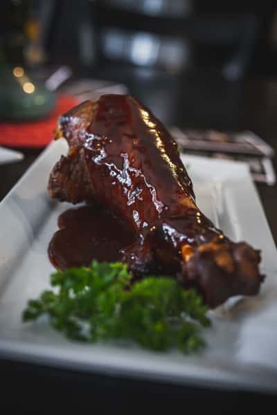 smoked turkey leg