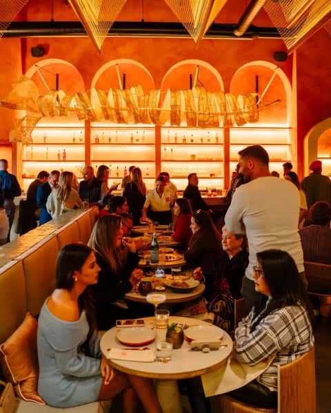 Busy restaurant