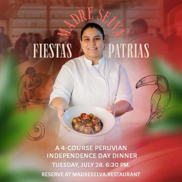 Madre Selva Fiestas Patrias square flyer