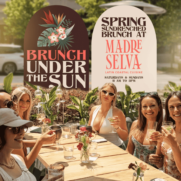 Spring Sundrenched Brunch Mare Selva square graphic