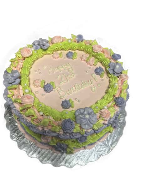 21st Birthday Cake