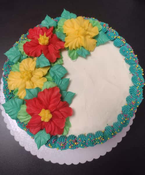 Spring Flower Cake