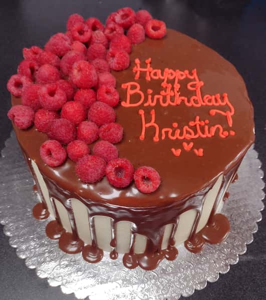 Ganache & Fresh Raspberries