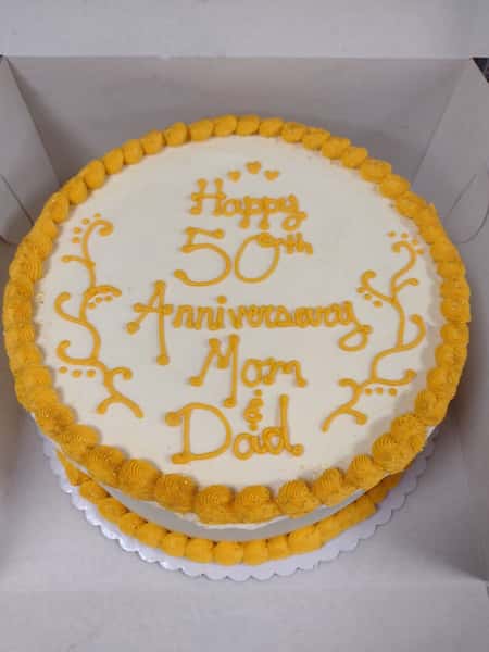 50th Anniversary Cake