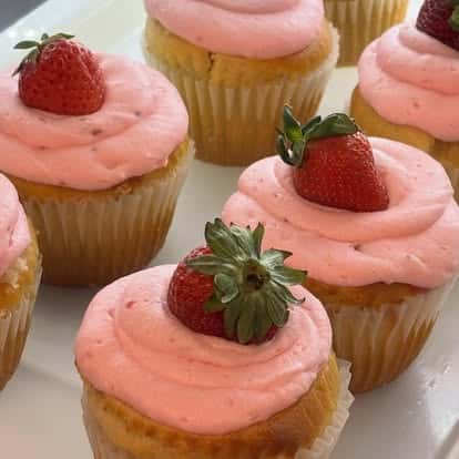 Strawberry Cupcakes