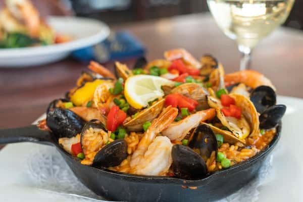Barcelonan Seafood Paella