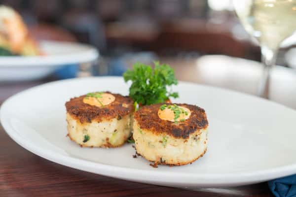 Twin Maryland Lump Crab Cakes - Dinner Menu - 42 Degrees North