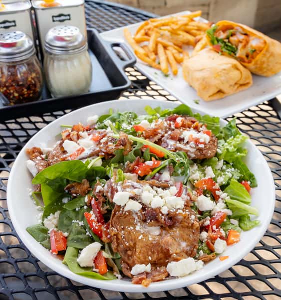 FRIED GREEN TOMATO SALAD