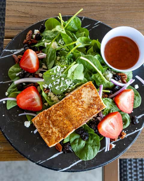 Blackened Salmon Salad