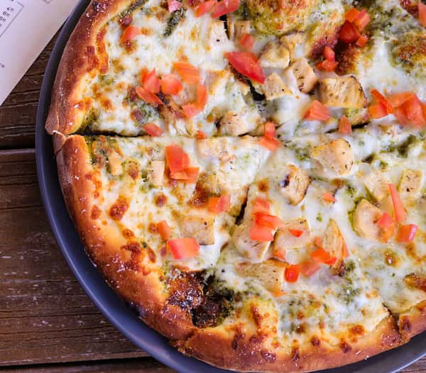 Pesto Chicken Pizza