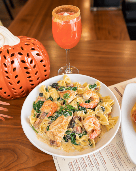 Chicken & Shrimp Asiago