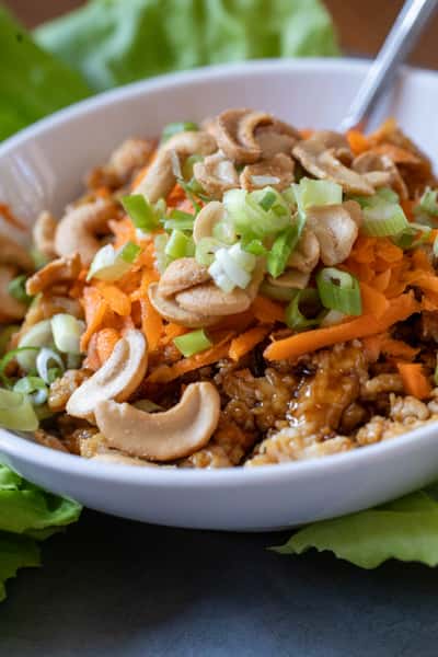CHICKEN LETTUCE WRAPS