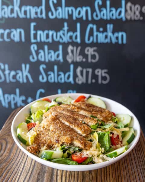 Pecan Encrusted Chicken Salad