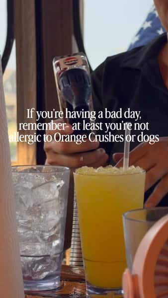 You can enjoy both at Mulligan’s🍊🐶