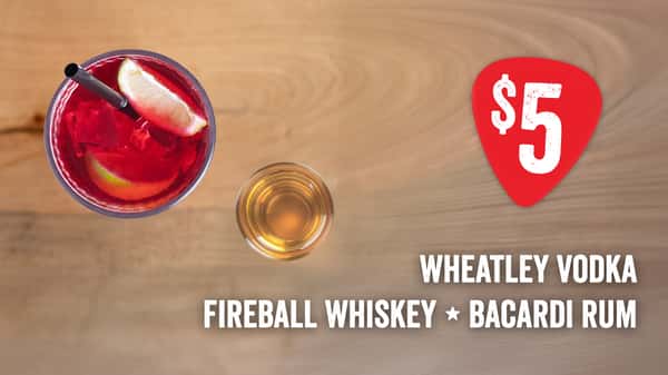 $5 Cocktails & Shots