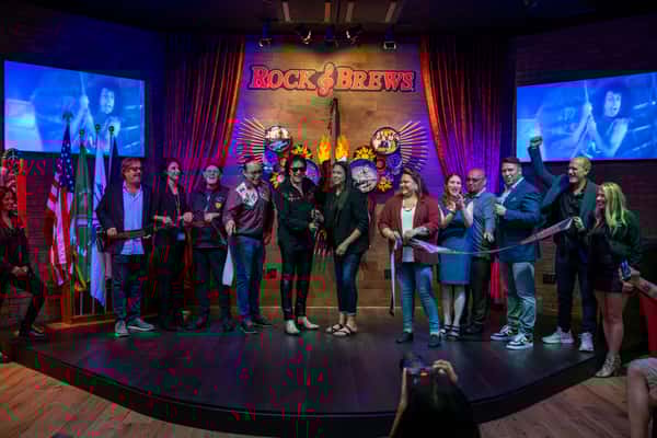Potawatomi Casino Hotel Ribbon Cutting With Gene Simmons