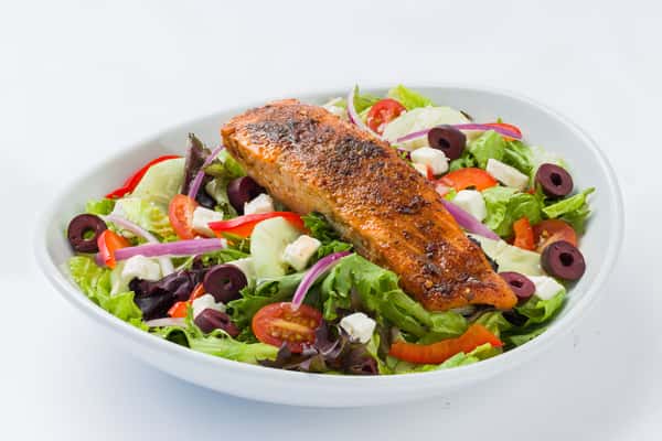 GREEK SALMON SALAD