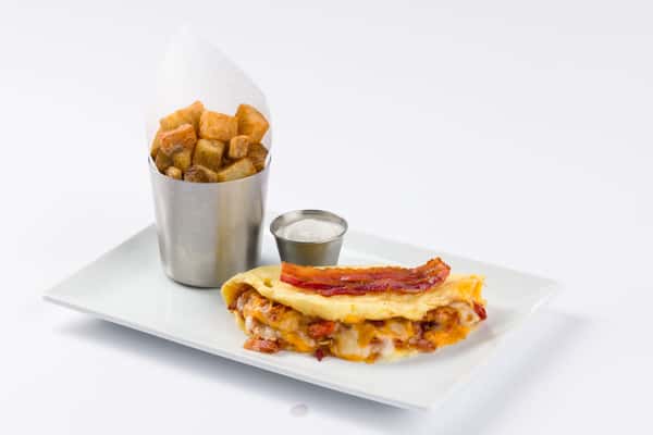 Bacon & Cheese Omelet