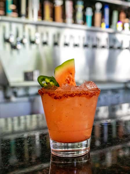 Spicy Watermelon Margarita