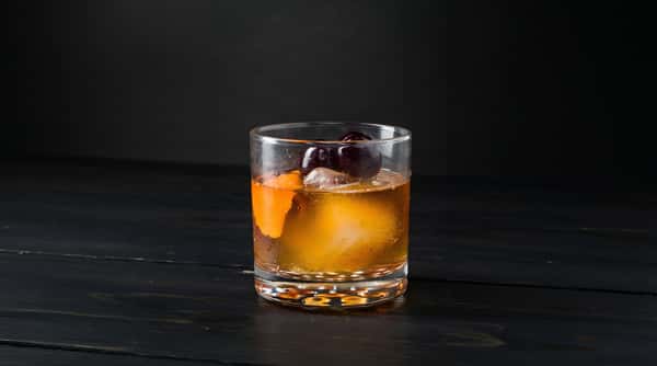 Seasonal Bourbon Infused Old Fashioned - Chocolate Orange
