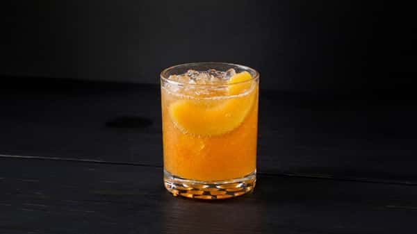 Peach Bourbon Smash