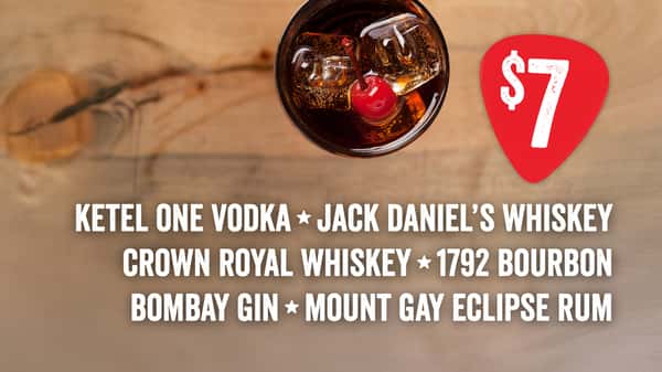 $7 Cocktails