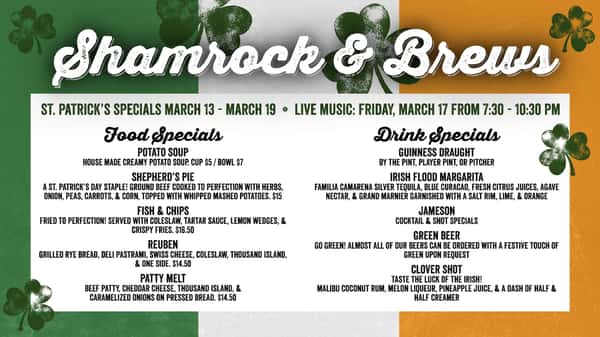 Shamrock & Brews: St. Patrick's Day Celebration