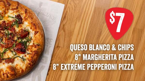 Queso Blanco & Chips | Individual Pizzas