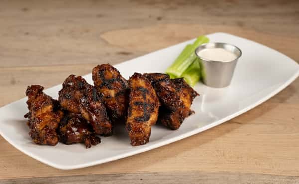 Grilled BBQ Wings