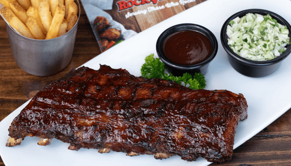 Memphis-style BBQ baby back ribs