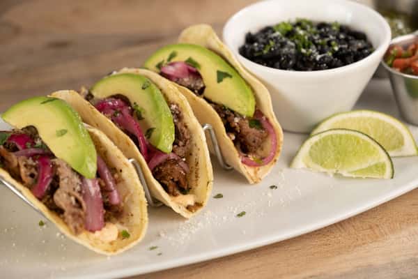 Slow Roasted Birria Beef Steak Tacos