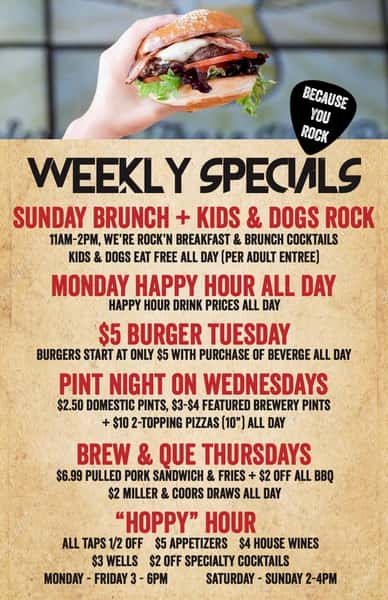 Pint Night on Wednesdays