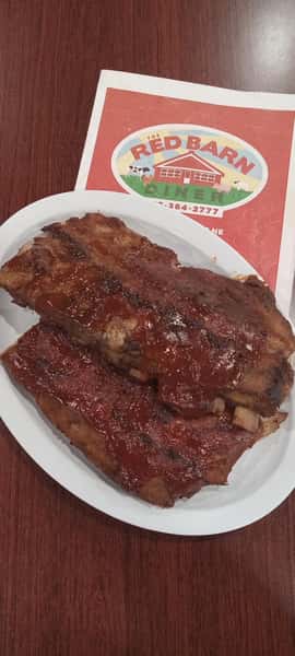Rack of BBQ ribs