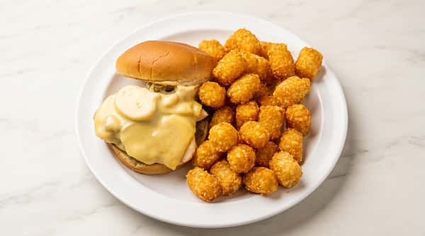 mushroom swiss burger