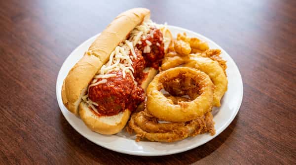 meatball sub onion rings