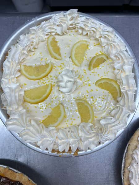 Lemon cream pie