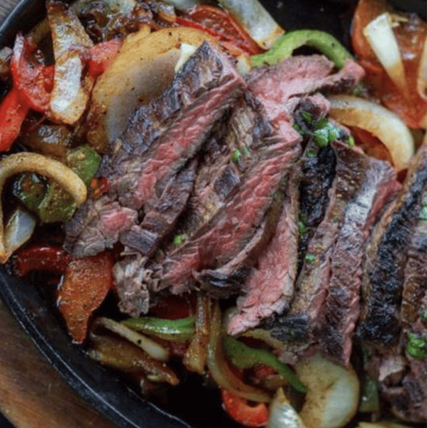 SKIRT STEAK FAJITAS