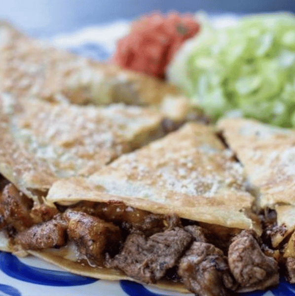 STEAK & SWEET PLANTAIN QUESADILLA