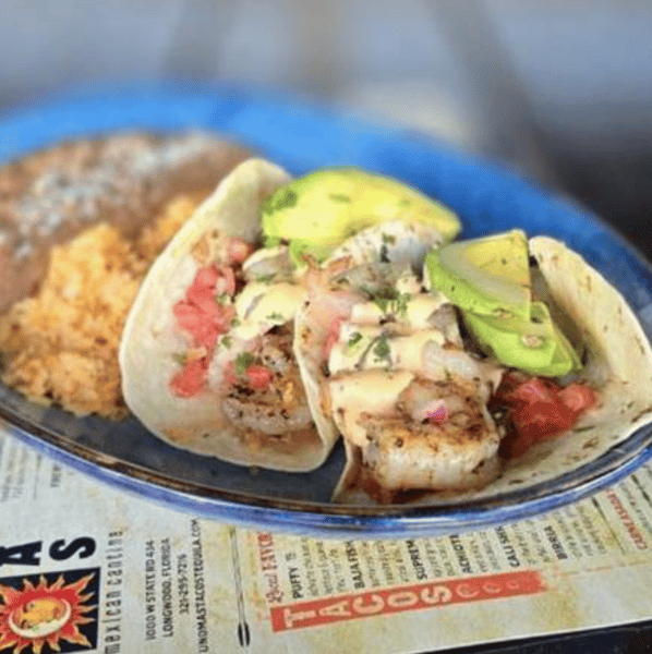 CALI SHRIMP TACOS