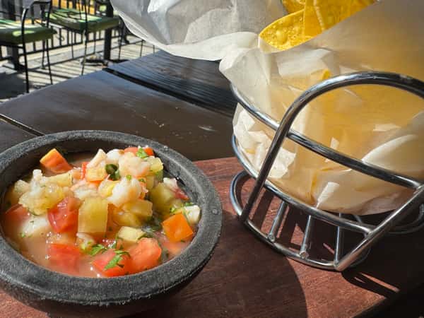 PINEAPPLE SHRIMP CEVICHE