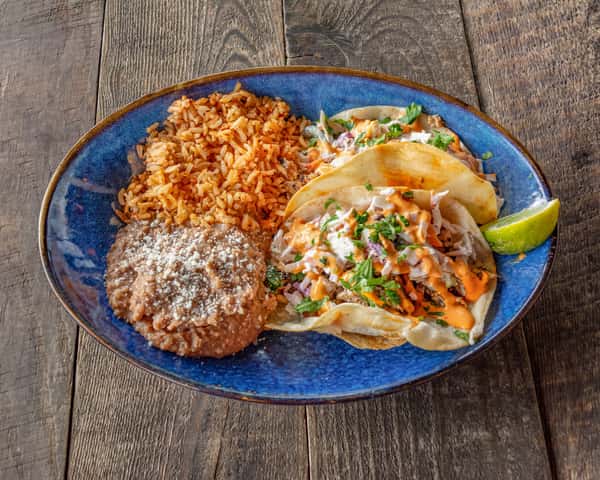 BLACKENED MAHI TACOS
